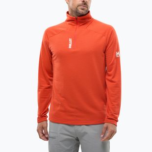 Bluză fleece pentru bărbați Millet Parmelan Light Fleece paprika