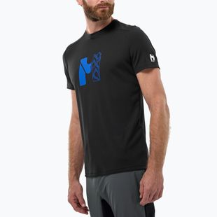 Tricou pentru bărbați Millet Kamet Map SS black