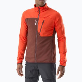 Bluză pentru bărbați Millet Seneca Fleece truffle/paprika