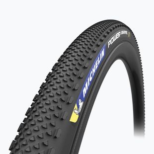 Anvelopă de bicicletă Michelin Power Gravel Ts Tlr Kevlar Competition Line neagră 289895