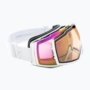 Ochelari de schi Rossignol Magne'lens white/pink miror/silver miror