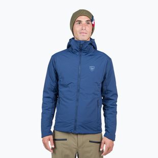 Geacă izolată pentru bărbați Rossignol Opside Hoodie dark navy