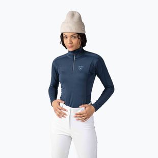 Bluză termică damă Rossignol Classique 1/2 Zip dark navy