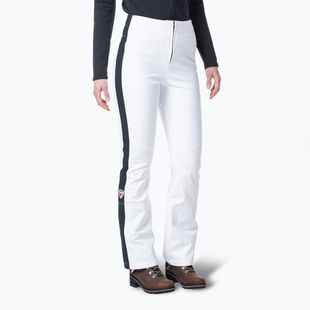 Pantaloni de schi pentru femei Rossignol Resort Softshell white