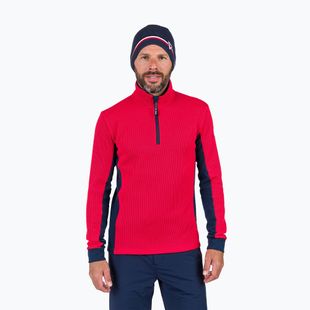 Bluză de schi pentru bărbați Rossignol Cieloalto Fleece Half zip sports red