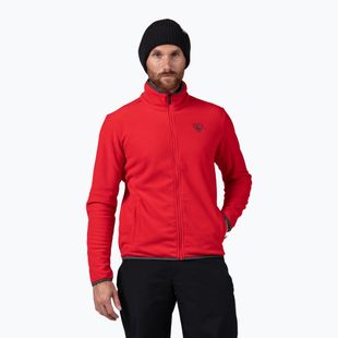 Bluză pentru bărbați Rossignol Strawpile Fleece Fz sports red