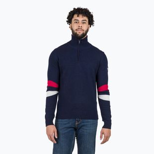 Bluză pentru bărbați Rossignol Signature Hz Knit dark navy