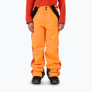 Pantaloni de schii pentru copii Rossignol Boy Velika Suspenders sunburst