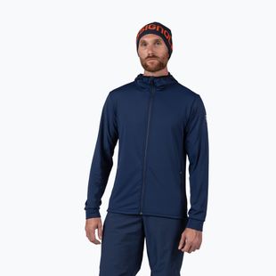 Bluză fleece pentru bărbați Rossignol Mid Layer Stretch Hoodie dark navy