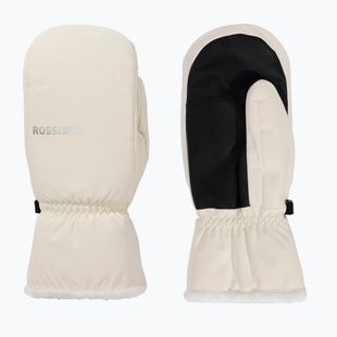 Mănuși de schi pentru femei Rossignol Perfy M nature white