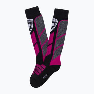 Șosete de schi pentru copii Rossignol Jr Thermotech orchid pink