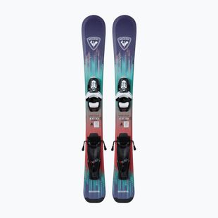 Schiuri de coborâre pentru copii + legături Rossignol Sender Kid Pre-Drilled + Team 4 GW