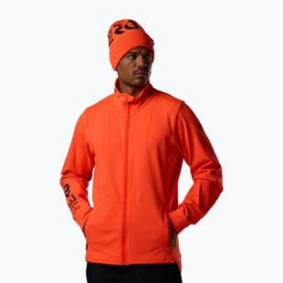 Bluză pentru bărbați Rossignol Hero Stretch Fleece neon red