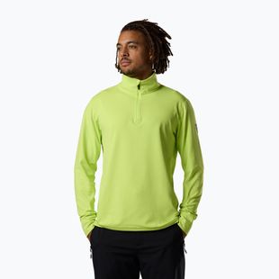Bluză pentru bărbați de schi Rossignol Mid Layer Stertch Half Zip wild lime