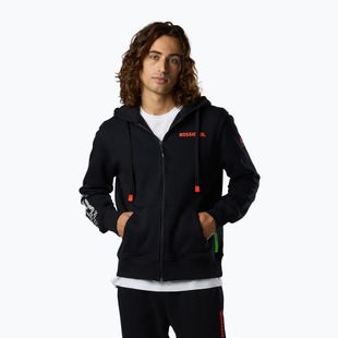 Bluză pentru bărbați Rossignol Hero Full Zip Hoodie black
