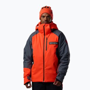 Geacă de schi pentru bărbați Rossignol Hero Insulated neon red
