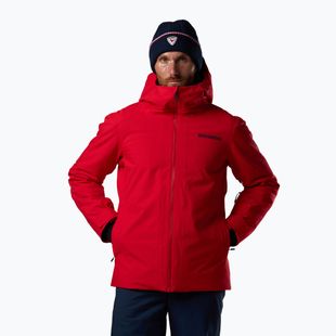 Geacă de schi pentru bărbați Rossignol Rochrun Insulated sport red solid
