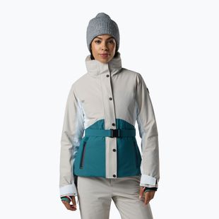 Geacă de schi pentru femei Rossignol Snowdazzle Belted silver cloud
