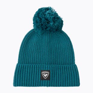 Căciulă de iarnă Rossignol Strawpile Pompom Beanie transformative teal