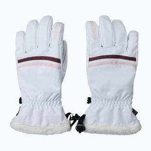 Mănuși de schi pentru femei Rossignol Piste R-Shell Dry white