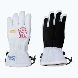 Mănuși de schi pentru femei Rossignol JCC R-Shell Dry white