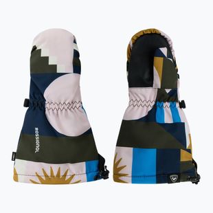 Mănuși de schi pentru copii Rossignol Mittens R-Shell Dry jr potpourri dazzle blue