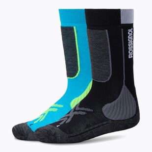 Șosete de schi pentru copii Rossignol Essential 2 pack black