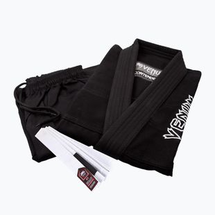 GI pentru jiu-jitsu brazilian pentru copii Venum Contender Evo negru