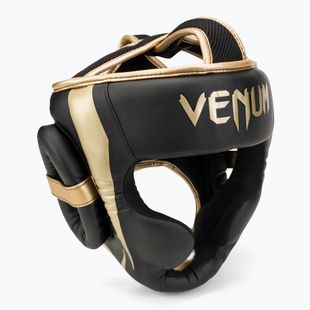 Cască de box Venum Elite negru/aur
