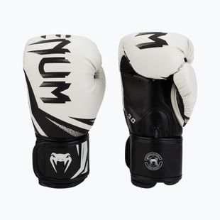 Venum Challenger 3.0 mănuși de box negru și alb 03525-210
