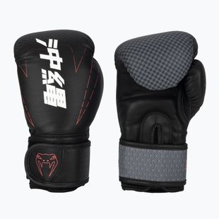 Mănuși de box pentru copii Venum Okinawa 3.0 black/red