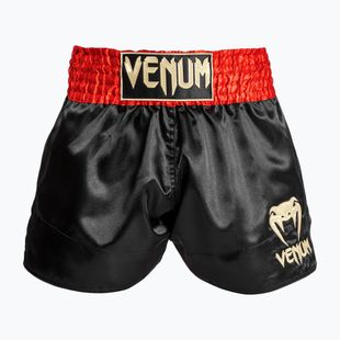 Pantaloni scurți de antrenament pentru bărbați Venum Classic Muay Thai red/black/gold