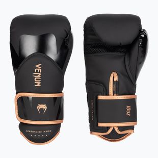 Mănuși de box pentru bărbați Venum Challenger 4.0 black/bronze