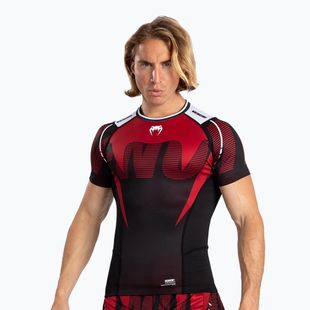 Tricou pentru bărbați Venum Adrenaline Rashguard SS black/red