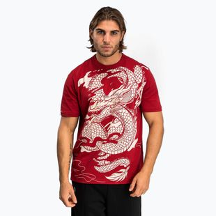 Tricou pentru bărbați Venum Dragon’S Flight Men’S T-Shirt cherry red/cream white