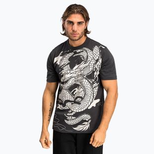 Tricou pentru bărbați Venum Dragon’S Flight Men’S T-Shirt charcoal grey/cream white