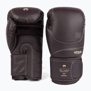 Mănuși de box pentru bărbați Venum Impact Evo Boxing Gloves 14 OZ chocolate