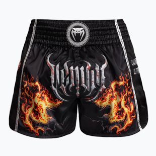 Pantaloni scurți de antrenament pentru bărbați Venum Gladiator 5.0 Muay Thai Shorts black/neon orange