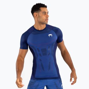 Rashguard pentru bărbați Venum Technical 3.0 Short Sleeve Rashguard night blue