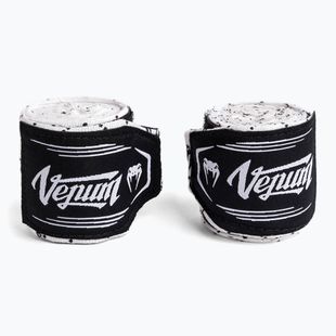 Bandaje de box Venum Hand Wraps 250 cm white/black