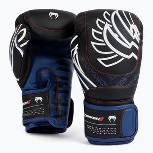 Mănuși de box Venum X Tekken 8 - Jin Kazama Boxing Gloves blue/black/white