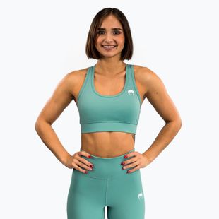 Sutien de antrenament Venum Essential Medium Impact Sport aqua green
