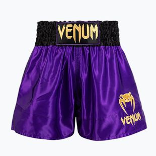 Pantaloni scurți de antrenament pentru bărbați Venum Classic Muay Thai dark purple