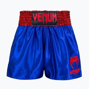 Pantaloni scurți de antrenament pentru bărbați Venum Classic Muay Thai navy blue/red