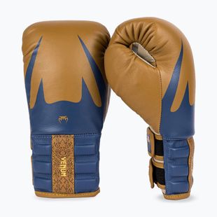 Mănuși de box Venum Reverso Boxing emerald green/gold