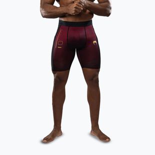 Pantaloni scurți de antrenament pentru bărbați Venum Tactical XT Vale Tudo black/burgundy/gold