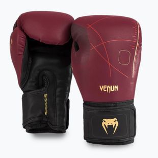 Mănuși de box Venum Tactical XT black/burgundy/gold