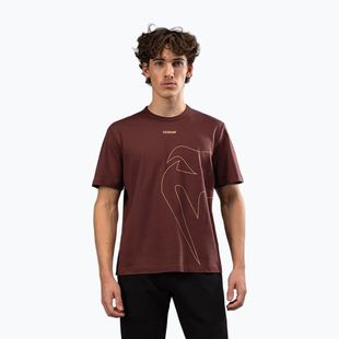 Tricou pentru bărbați Venum Giant Connect T-Shirt chocolate brown
