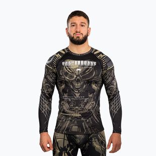Rashguard longsleeve pentru bărbați Venum Invader black/sand
