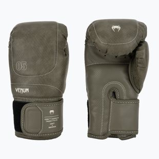 Mănuși de box Venum Impact Evo Scales Boxing army green